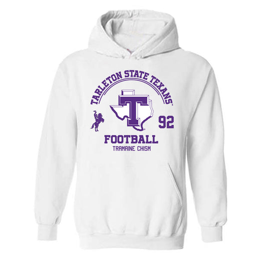 Tarleton State - NCAA Football : Tramaine Chism - Classic Fashion Shersey Hooded Sweatshirt