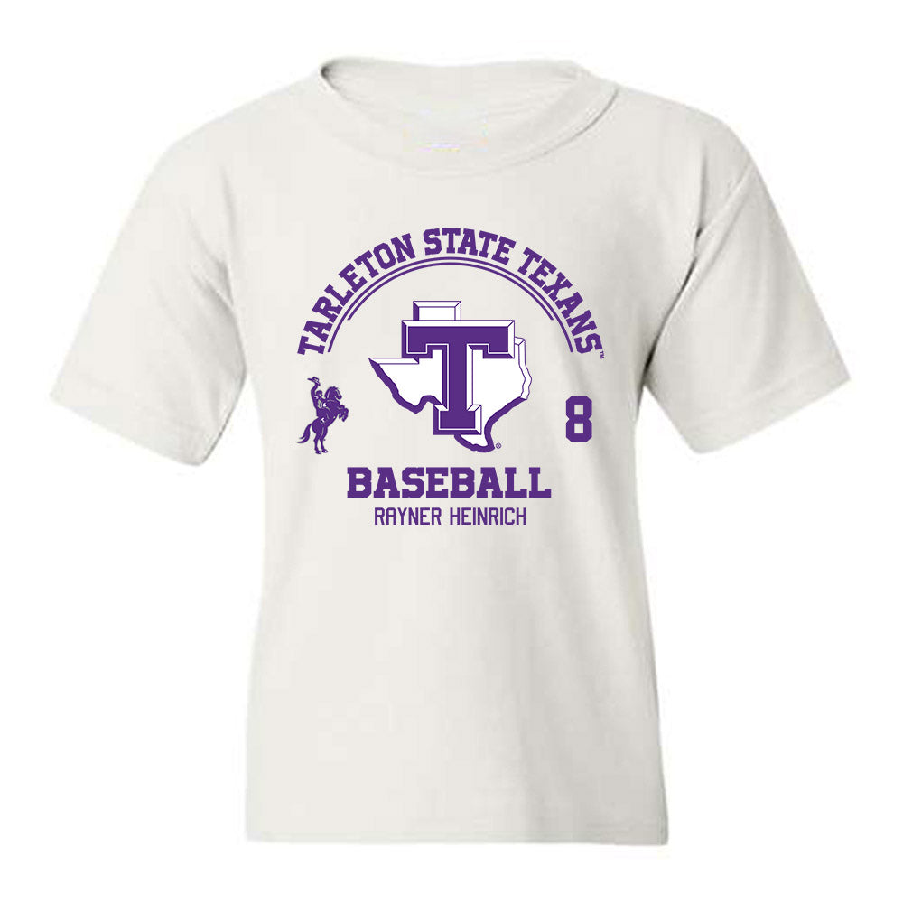 Tarleton State - NCAA Baseball : Rayner Heinrich - Classic Fashion Shersey Youth T-Shirt-0