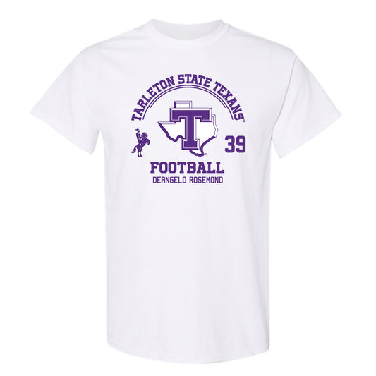 Tarleton State - NCAA Football : Deangelo Rosemond - Classic Fashion Shersey T-Shirt-0