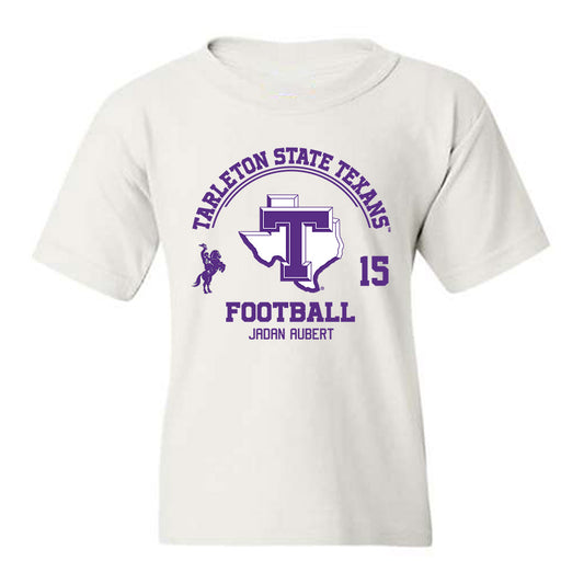 Tarleton State - NCAA Football : Jadan Aubert - Classic Fashion Shersey Youth T-Shirt-0