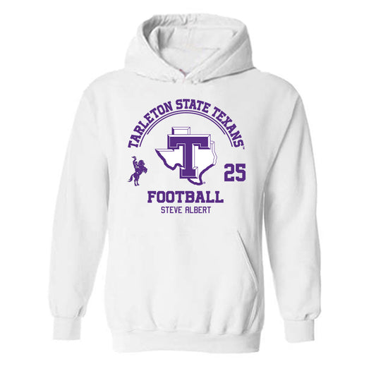 Tarleton State - NCAA Football : Steve Albert - Classic Fashion Shersey Hooded Sweatshirt