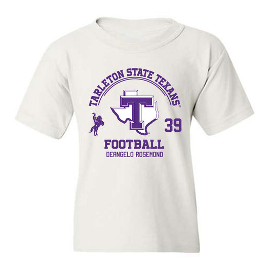 Tarleton State - NCAA Football : Deangelo Rosemond - Classic Fashion Shersey Youth T-Shirt-0