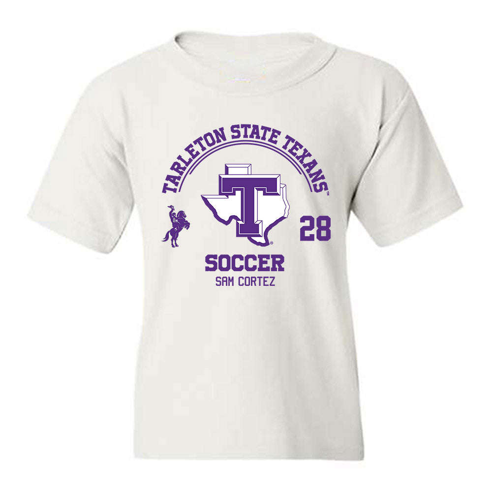 Tarleton State - NCAA Women's Soccer : Sam Cortez - Classic Fashion Shersey Youth T-Shirt-0