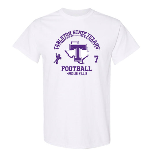 Tarleton State - NCAA Football : Marquis Willis - Classic Fashion Shersey T-Shirt-0
