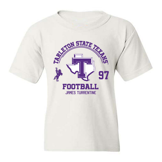 Tarleton State - NCAA Football : James Turrentine - Classic Fashion Shersey Youth T-Shirt-0