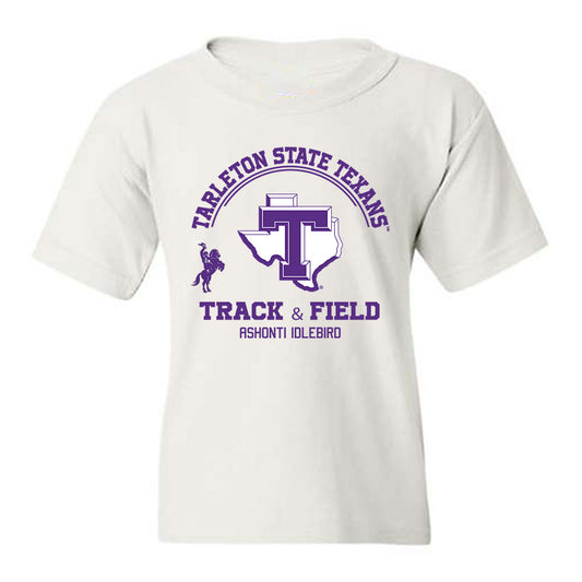 Tarleton State - NCAA Women's Track & Field : Ashonti Idlebird - Classic Fashion Shersey Youth T-Shirt-0