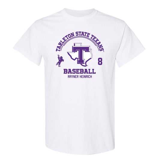 Tarleton State - NCAA Baseball : Rayner Heinrich - Classic Fashion Shersey T-Shirt-0