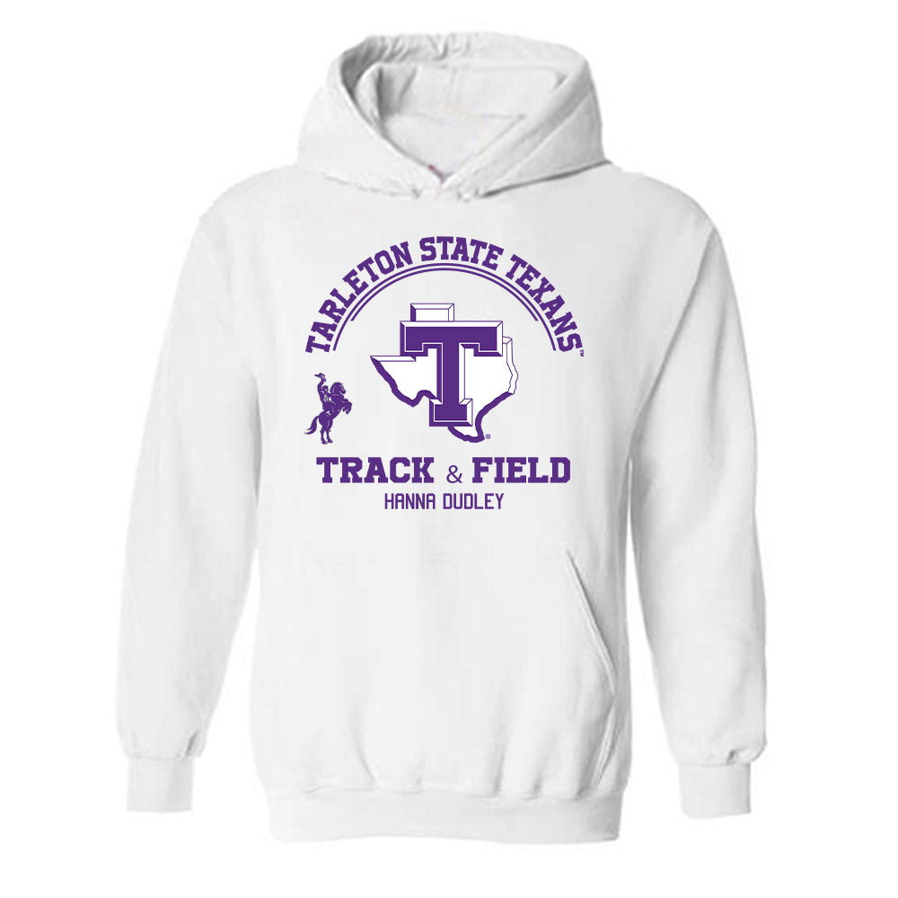 Tarleton State - NCAA Women's Track & Field : Hanna Dudley - Classic Fashion Shersey Hooded Sweatshirt