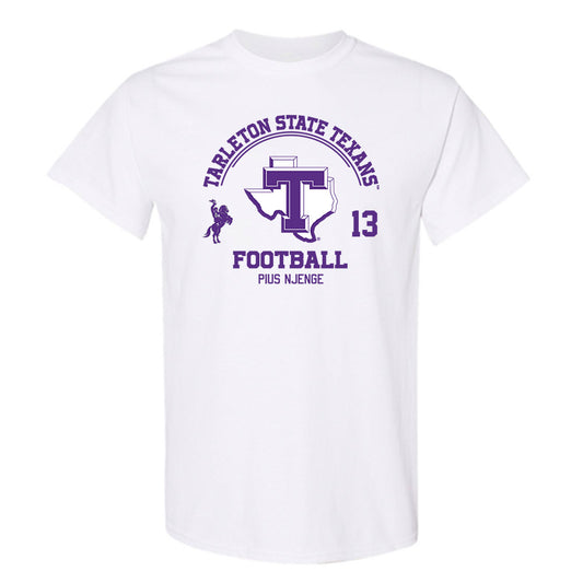 Tarleton State - NCAA Football : Pius Njenge - Classic Fashion Shersey T-Shirt-0