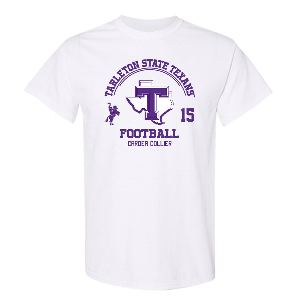 Tarleton State - NCAA Football : Cardea Collier - Classic Fashion Shersey T-Shirt-0
