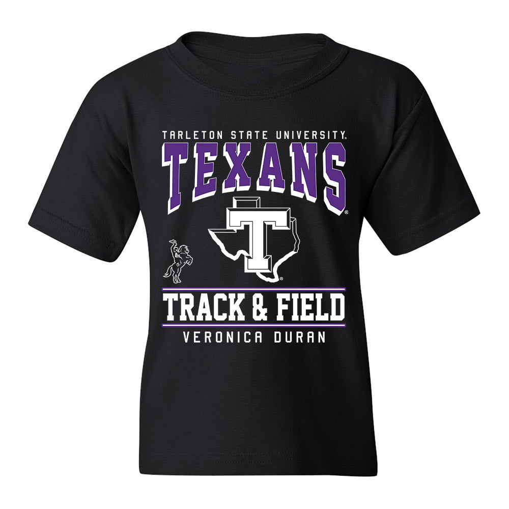 Tarleton State - NCAA Women's Track & Field : Veronica Duran - Classic Fashion Shersey Youth T-Shirt