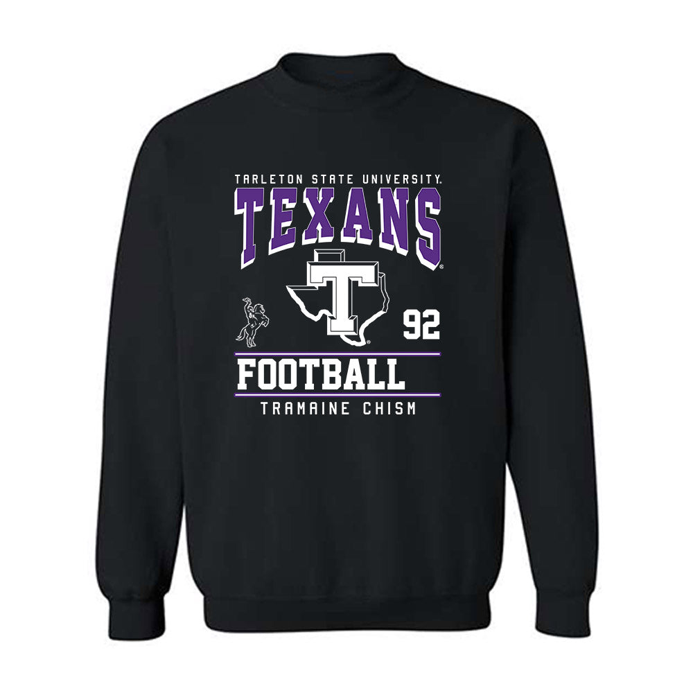 Tarleton State - NCAA Football : Tramaine Chism - Classic Fashion Shersey Crewneck Sweatshirt