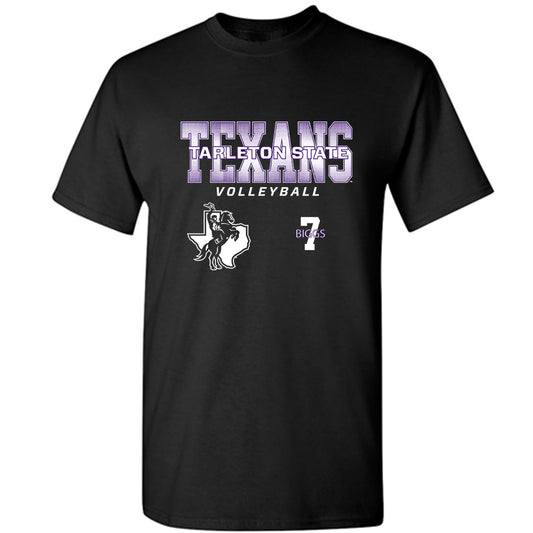 Tarleton State - NCAA Women's Volleyball : Taylynn Biggs - Classic Fashion Shersey T-Shirt-0