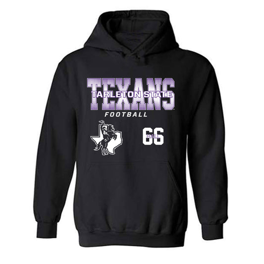 Tarleton State - NCAA Football : Jake Hall - Classic Fashion Shersey Hooded Sweatshirt