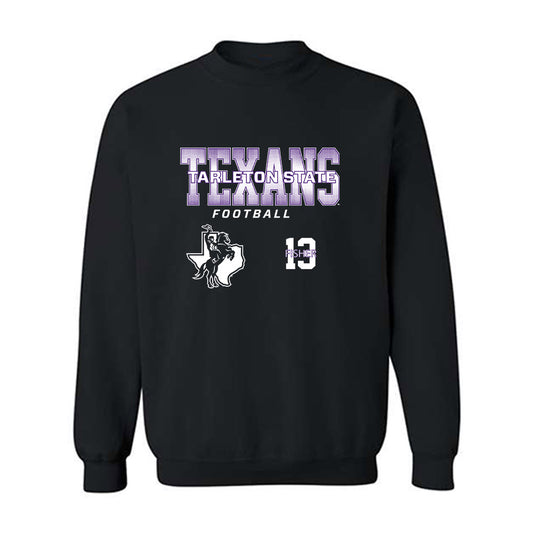 Tarleton State - NCAA Football : Marsean Fisher - Classic Fashion Shersey Crewneck Sweatshirt-0