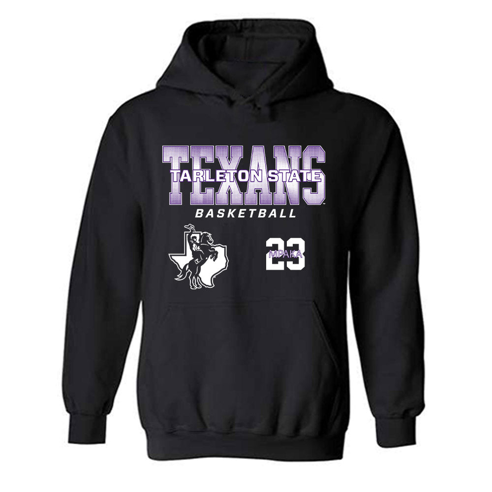 Tarleton State - NCAA Men's Basketball : Chris Mpaka - Classic Fashion Shersey Hooded Sweatshirt-0