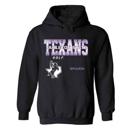 Tarleton State - NCAA Men's Golf : Cristobal Sepulveda - Classic Fashion Shersey Hooded Sweatshirt-0
