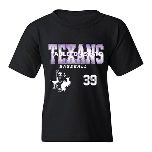 Tarleton State - NCAA Baseball : Brendon Carter - Classic Fashion Shersey Youth T-Shirt-0