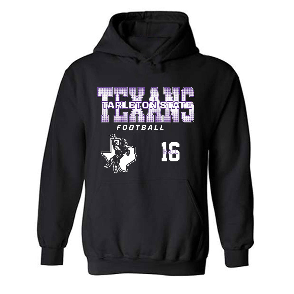 Tarleton State - NCAA Football : Isaac Hall - Classic Fashion Shersey Hooded Sweatshirt-0