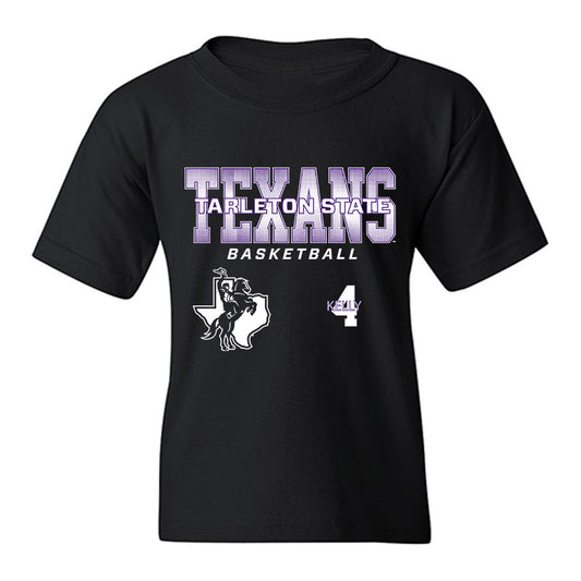Tarleton State - NCAA Men's Basketball : Leroy Kelly - Classic Fashion Shersey Youth T-Shirt-0