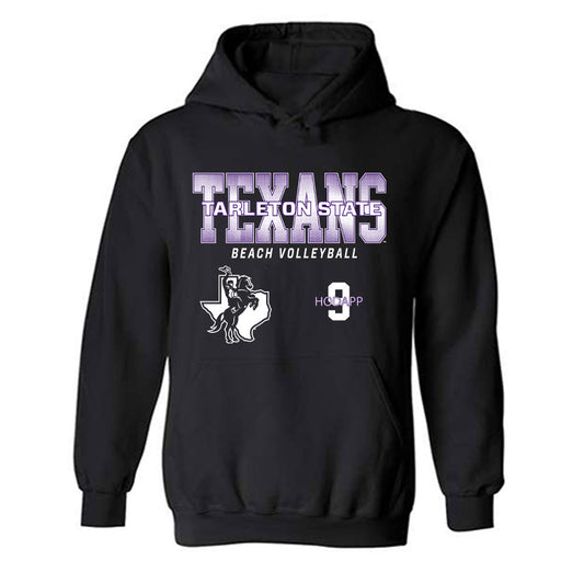 Tarleton State - NCAA Beach Volleyball : Lexie Hodapp - Classic Fashion Shersey Hooded Sweatshirt-0