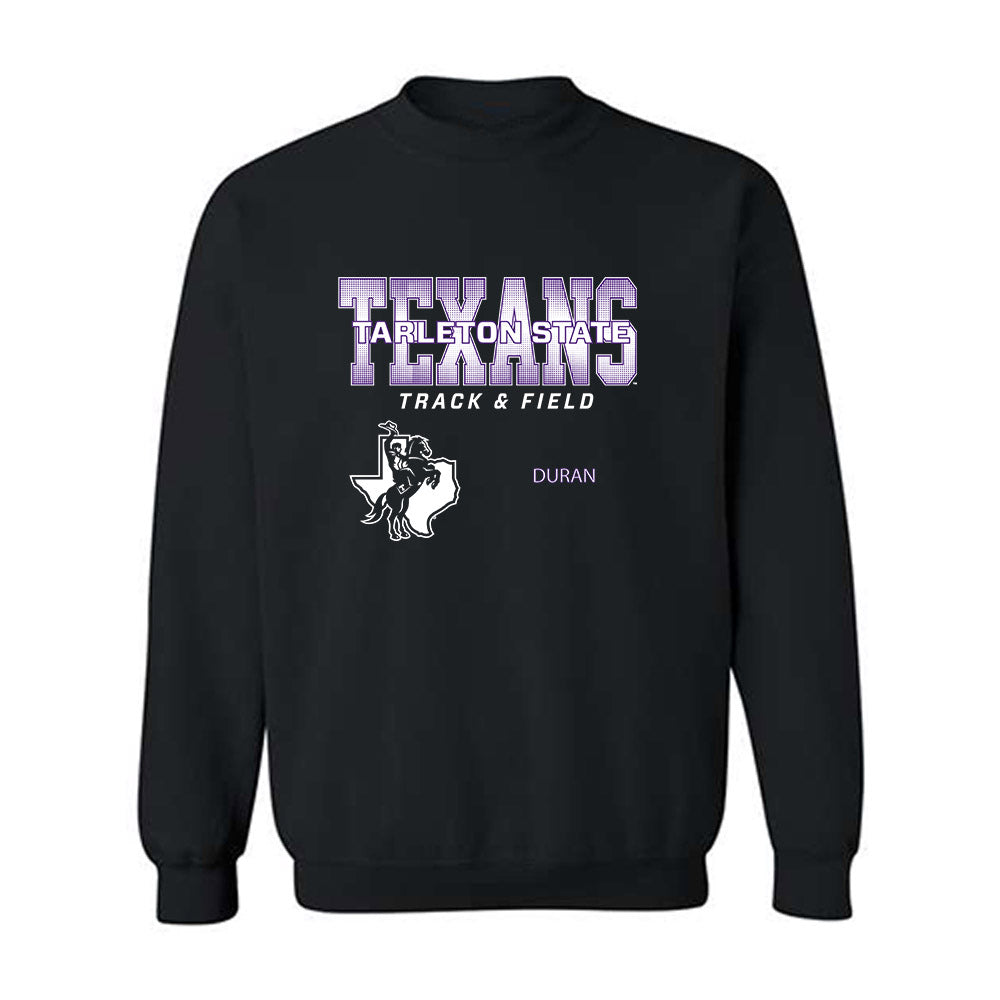 Tarleton State - NCAA Women's Track & Field : Veronica Duran - Classic Fashion Shersey Crewneck Sweatshirt