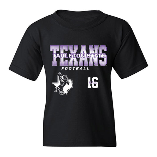 Tarleton State - NCAA Football : Isaac Hall - Classic Fashion Shersey Youth T-Shirt-0