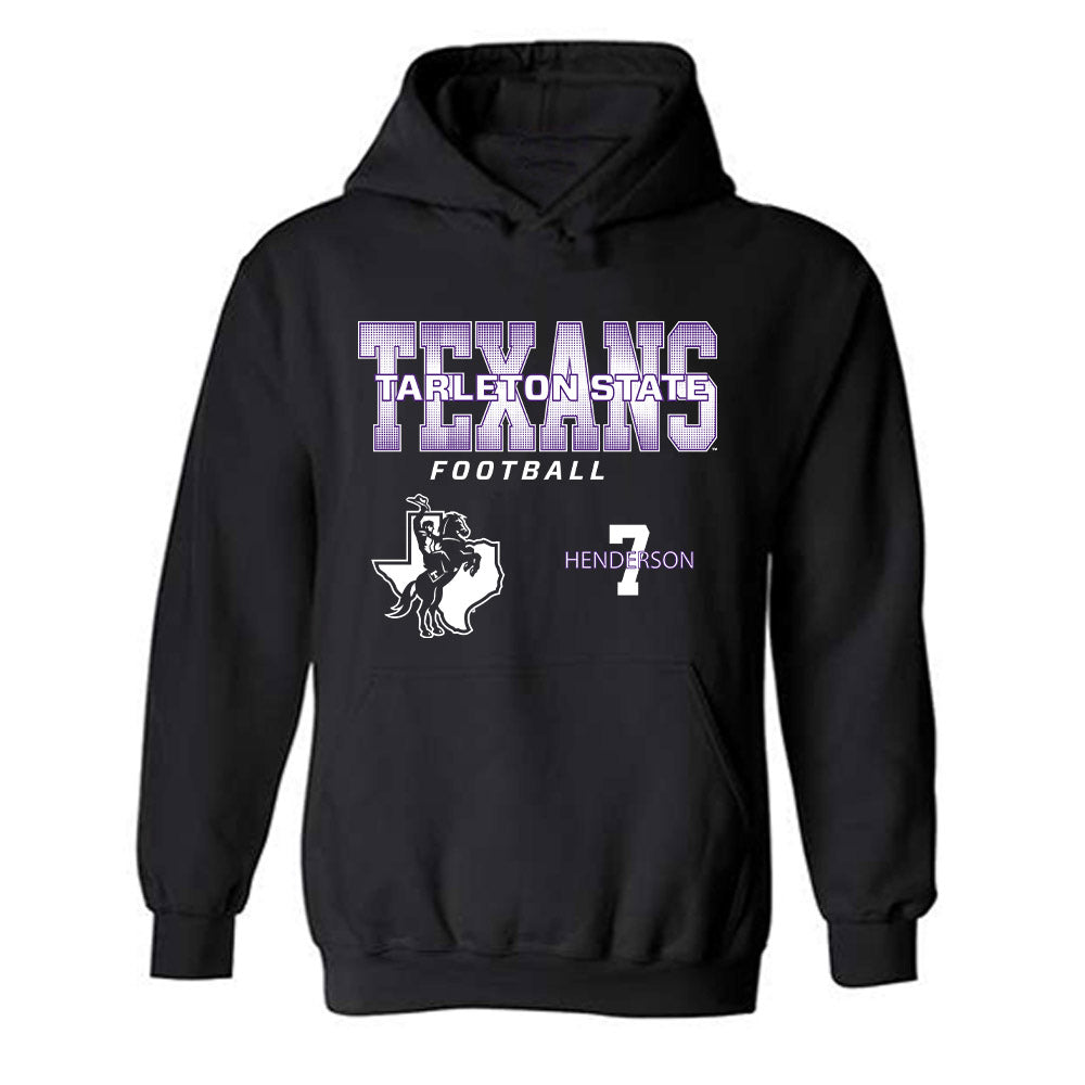 Tarleton State - NCAA Football : Mikey Henderson - Classic Fashion Shersey Hooded Sweatshirt