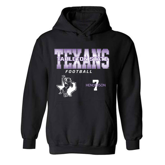 Tarleton State - NCAA Football : Mikey Henderson - Classic Fashion Shersey Hooded Sweatshirt