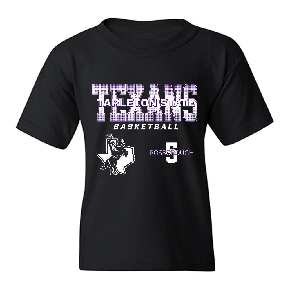 Tarleton State - NCAA Women's Basketball : Arieona Rosborough - Classic Fashion Shersey Youth T-Shirt-0