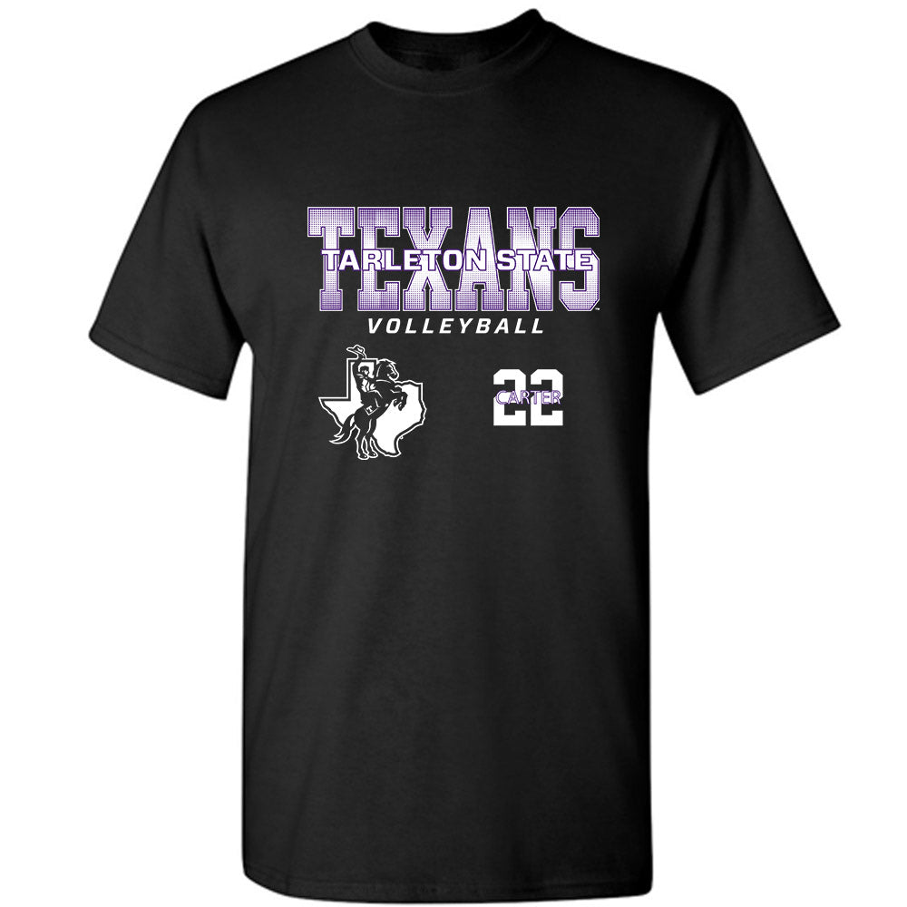 Tarleton State - NCAA Women's Volleyball : morgan carter - Classic Fashion Shersey T-Shirt-0