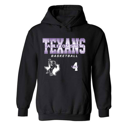 Tarleton State - NCAA Men's Basketball : Leroy Kelly - Classic Fashion Shersey Hooded Sweatshirt-0