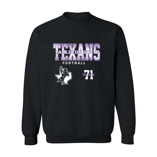 Tarleton State - NCAA Football : Connor Beeman - Classic Fashion Shersey Crewneck Sweatshirt