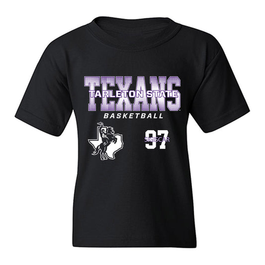 Tarleton State - NCAA Men's Basketball : Andy SIGISCAR - Classic Fashion Shersey Youth T-Shirt-0