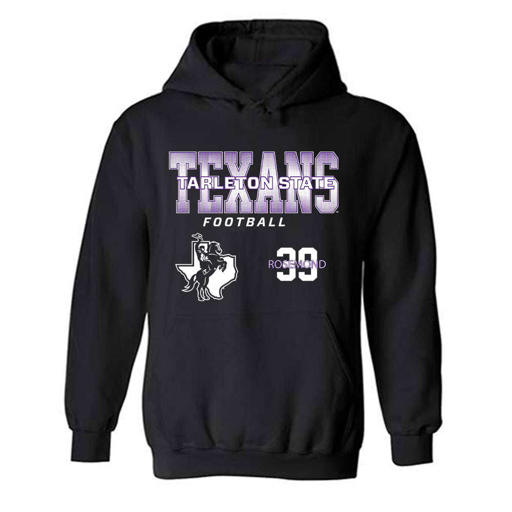 Tarleton State - NCAA Football : Deangelo Rosemond - Classic Fashion Shersey Hooded Sweatshirt-0