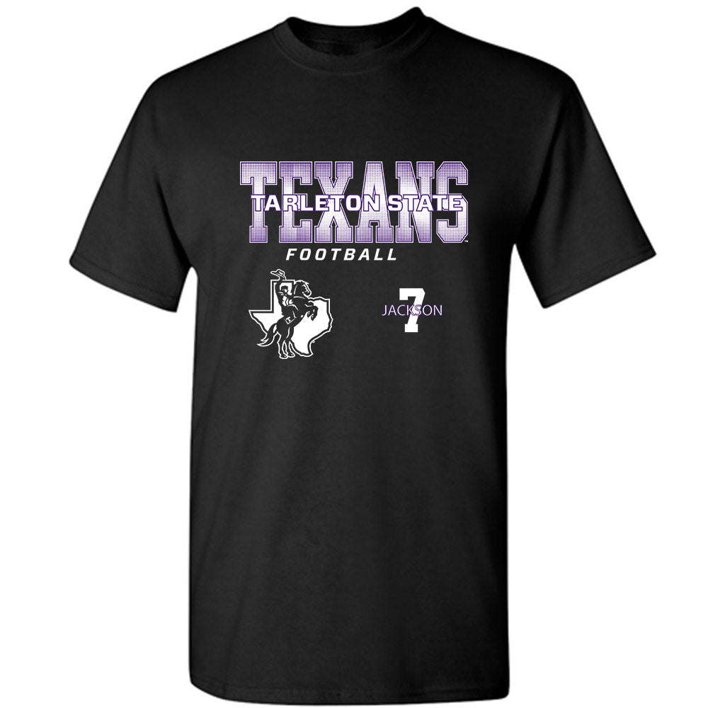 Tarleton State - NCAA Football : Jaylen Jackson - Classic Fashion Shersey T-Shirt-0