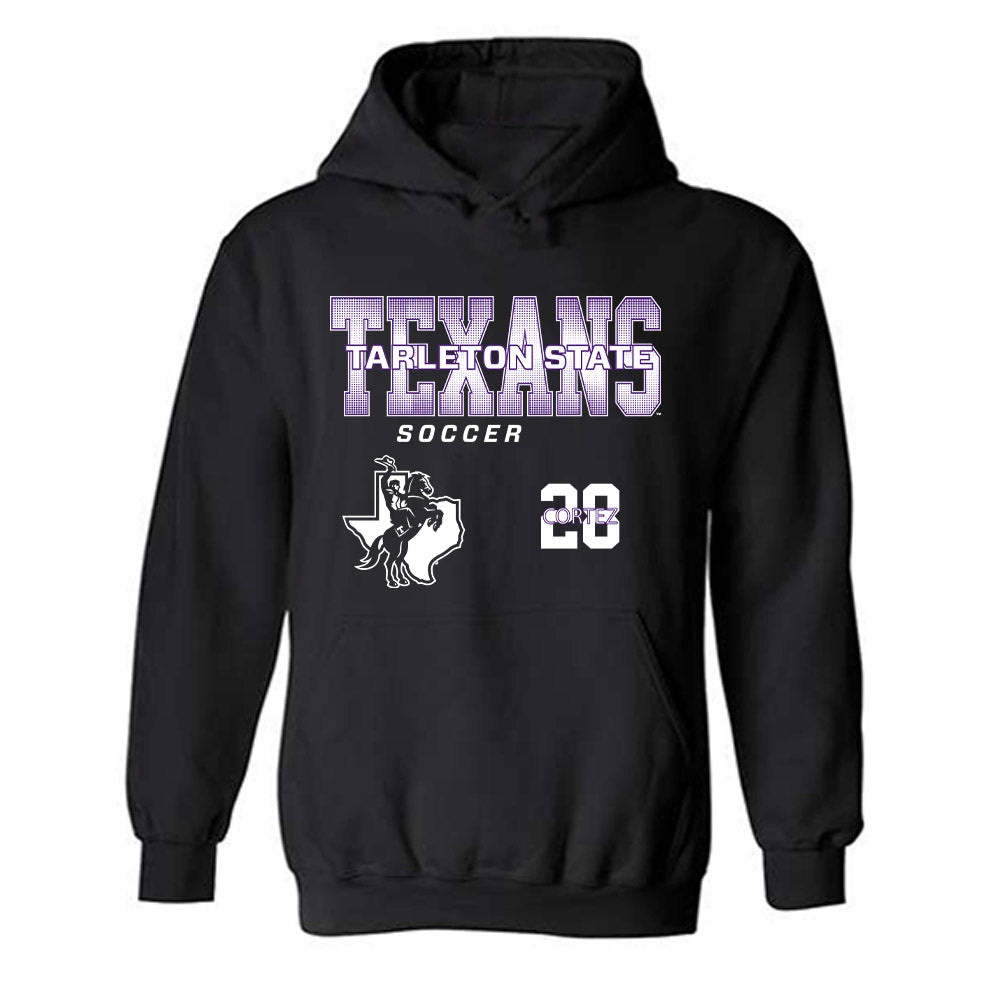 Tarleton State - NCAA Women's Soccer : Sam Cortez - Classic Fashion Shersey Hooded Sweatshirt-0