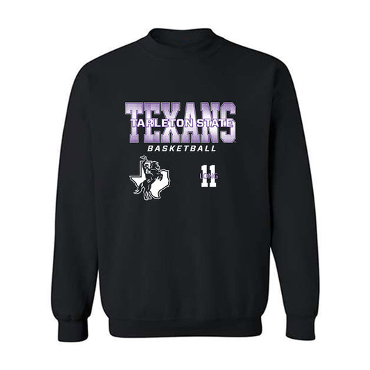 Tarleton State - NCAA Women's Basketball : Jakoriah Long - Classic Fashion Shersey Crewneck Sweatshirt-0