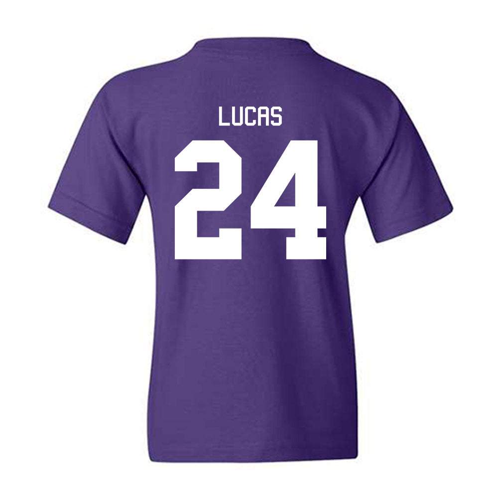 Tarleton State - NCAA Baseball : Aden Lucas - Classic Shersey Youth T-Shirt-1