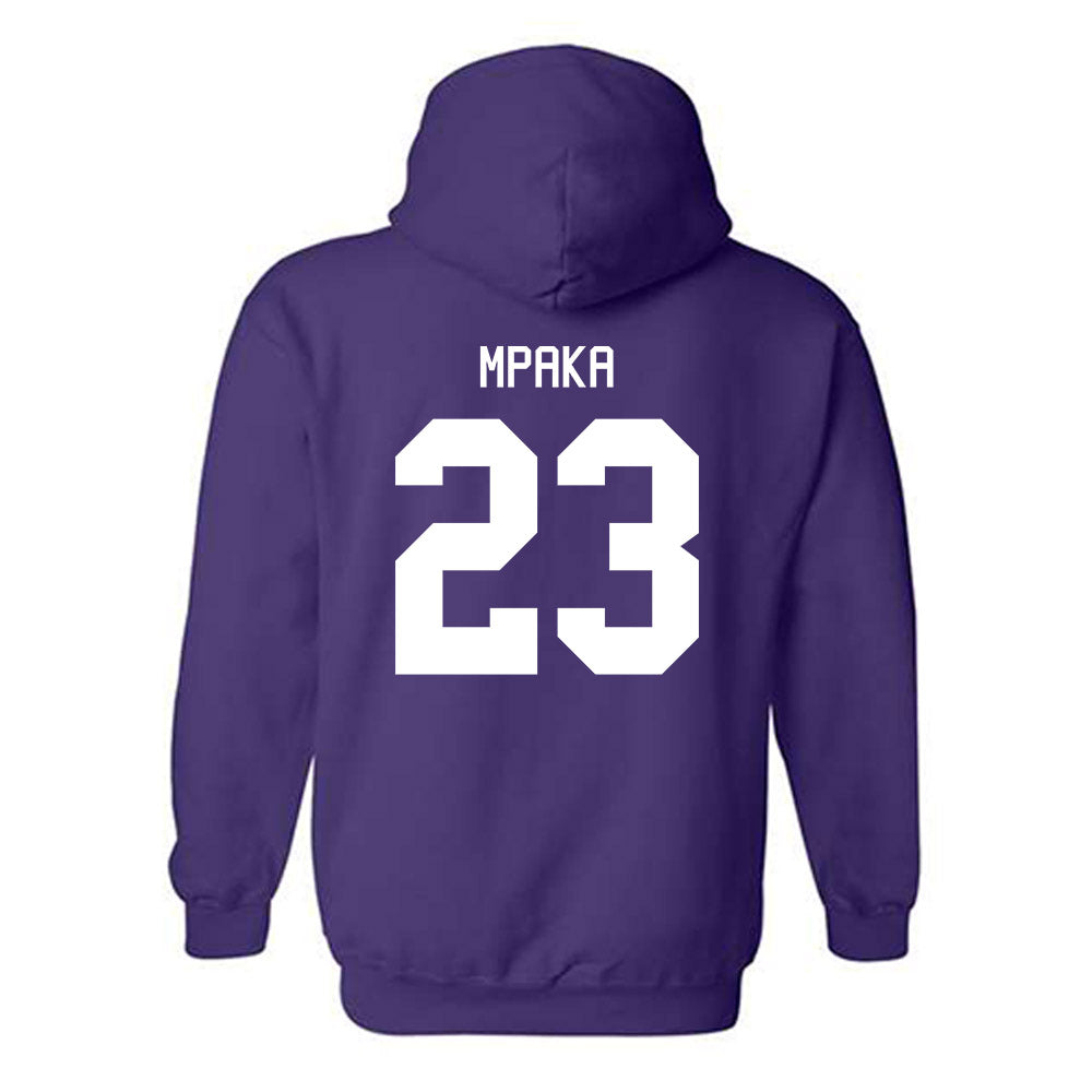 Tarleton State - NCAA Men's Basketball : Chris Mpaka - Classic Shersey Hooded Sweatshirt-1