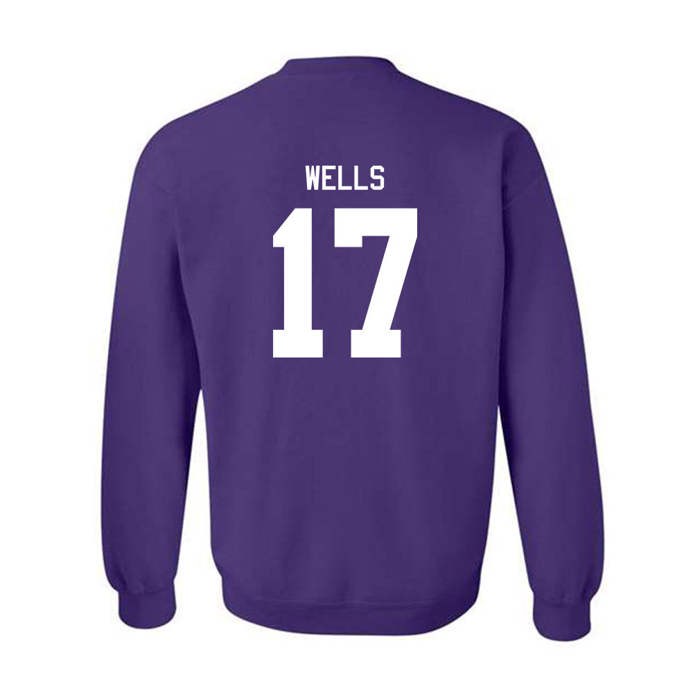 Tarleton State - NCAA Football : CJ Wells - Classic Shersey Crewneck Sweatshirt-1