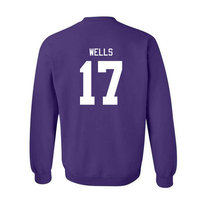 Tarleton State - NCAA Football : CJ Wells - Classic Shersey Crewneck Sweatshirt-1