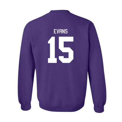 Tarleton State - NCAA Men's Basketball : Caleb Evans - Classic Shersey Crewneck Sweatshirt-1