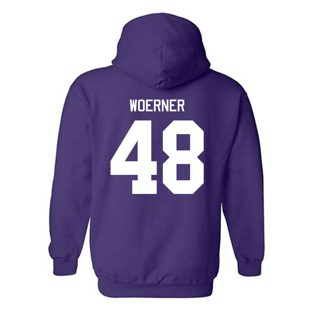 Tarleton State - NCAA Football : Reese Woerner - Classic Shersey Hooded Sweatshirt-1