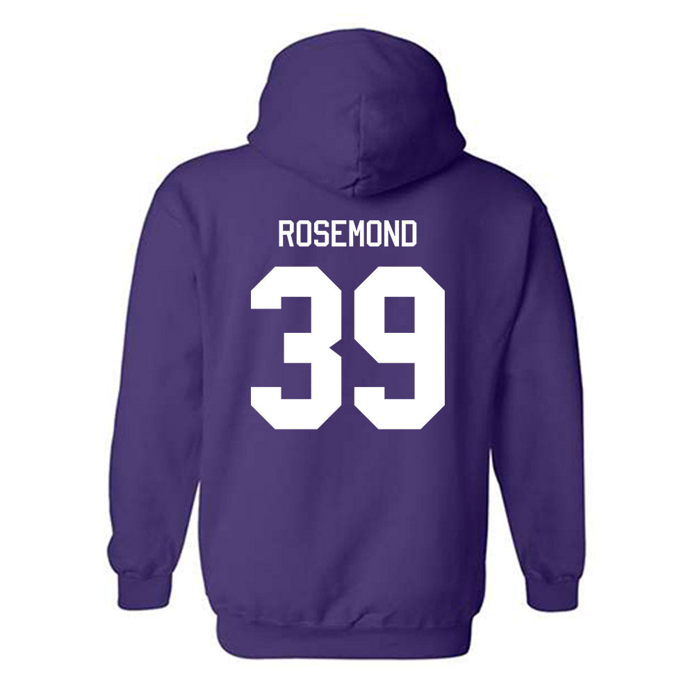Tarleton State - NCAA Football : Deangelo Rosemond - Classic Shersey Hooded Sweatshirt-1
