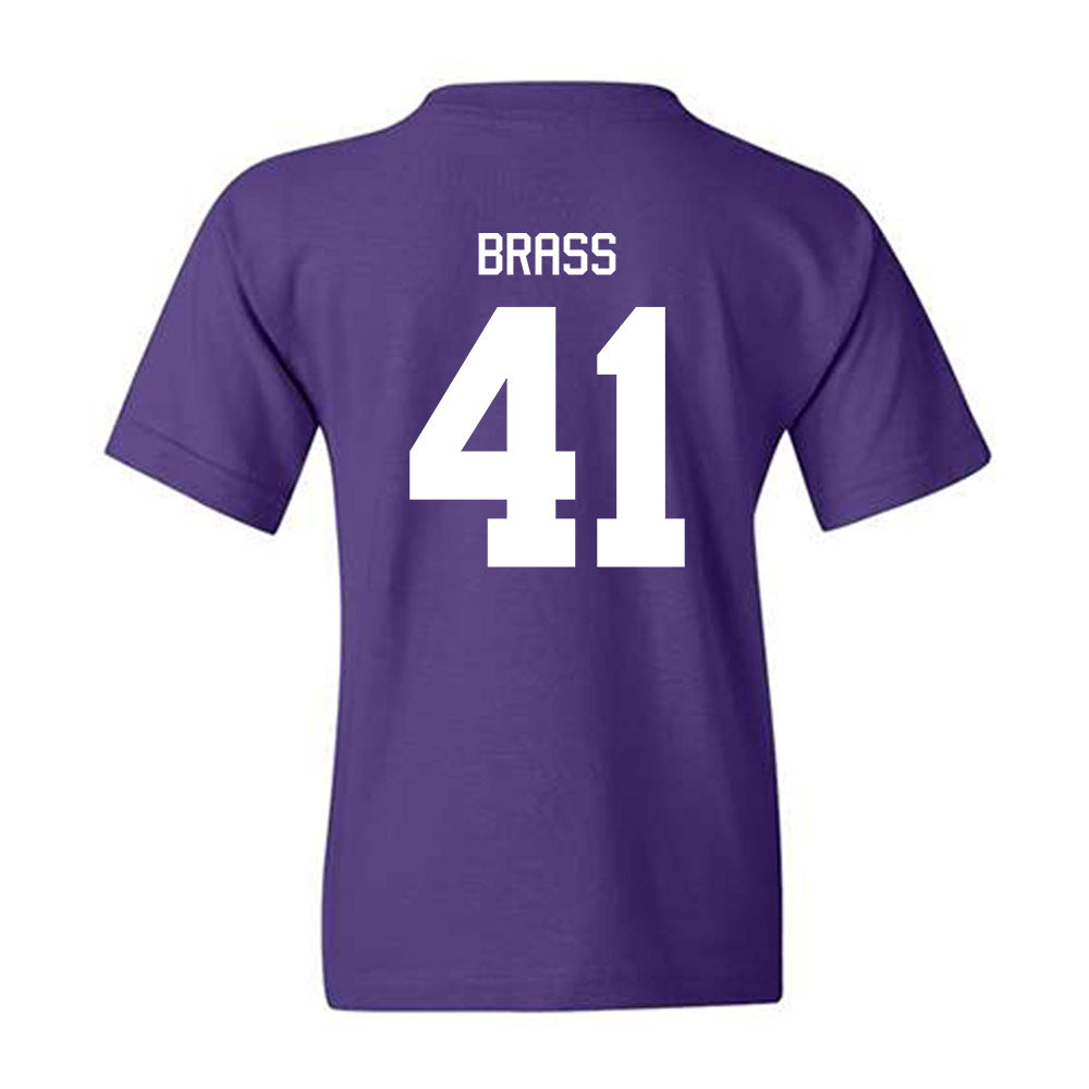 Tarleton State - NCAA Football : Reid Brass - Classic Shersey Youth T-Shirt-1