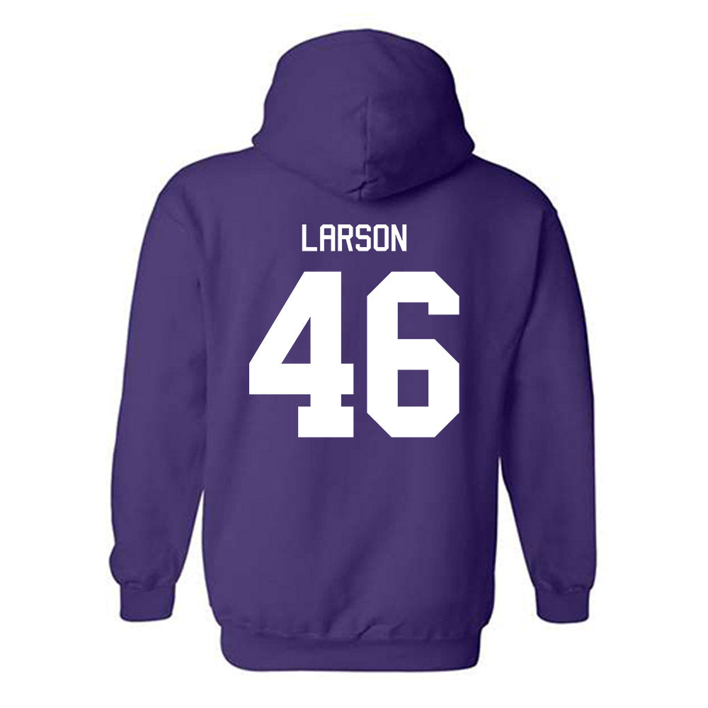 Tarleton State - NCAA Football : Brad Larson - Classic Shersey Hooded Sweatshirt-1