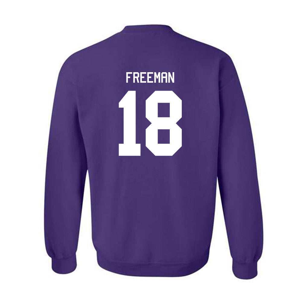 Tarleton State - NCAA Football : Matt Freeman - Classic Shersey Crewneck Sweatshirt-1
