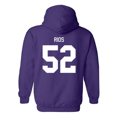 Tarleton State - NCAA Football : Robert Rios - Classic Shersey Hooded Sweatshirt
