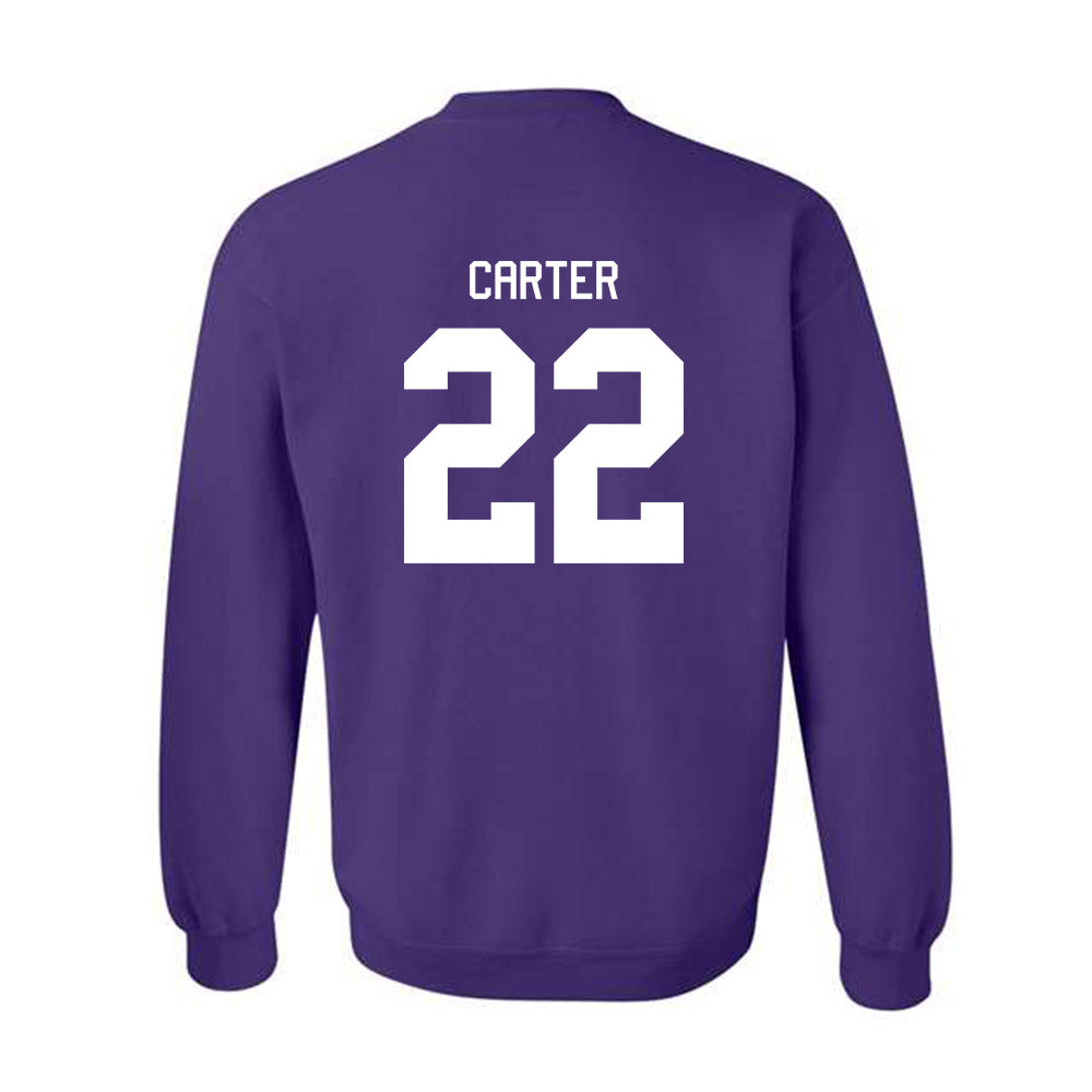 Tarleton State - NCAA Women's Volleyball : morgan carter - Classic Shersey Crewneck Sweatshirt-1